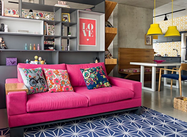 decoracao de interiores mogi das cruzes:ambiente temsofá de linho da Firmato Móveis, com almofadas da decoracao de interiores mogi das cruzes:ambiente temsofá de linho da Firmato Móveis, com almofadas da