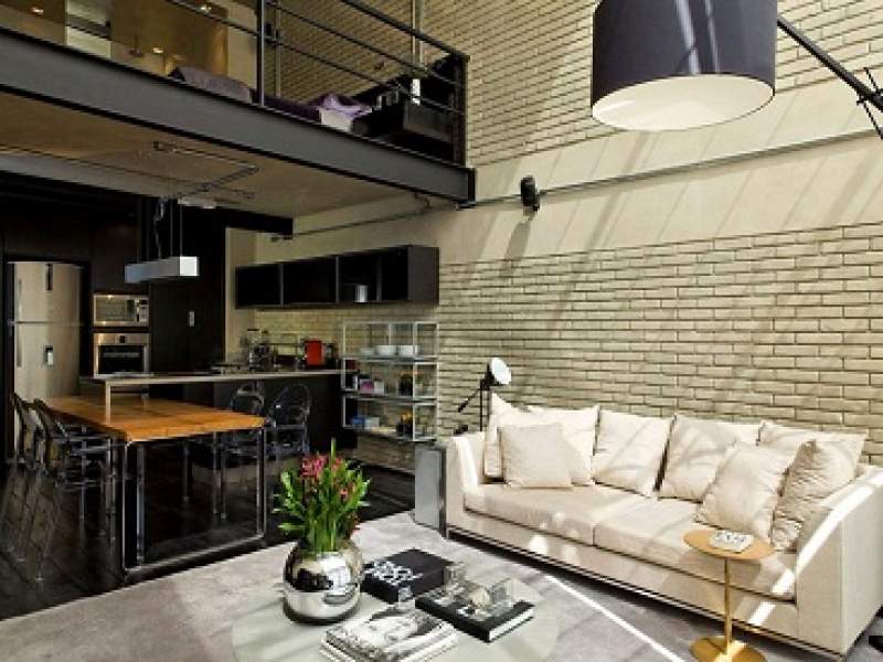 decorao loft contemporneo e seus 100m de puro estilo