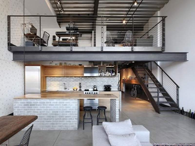 decorao apartamento com decorao estilo industrial impecvel