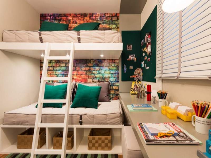 decoração volta às aulas: 15 cantos de estudo para seus filhos.